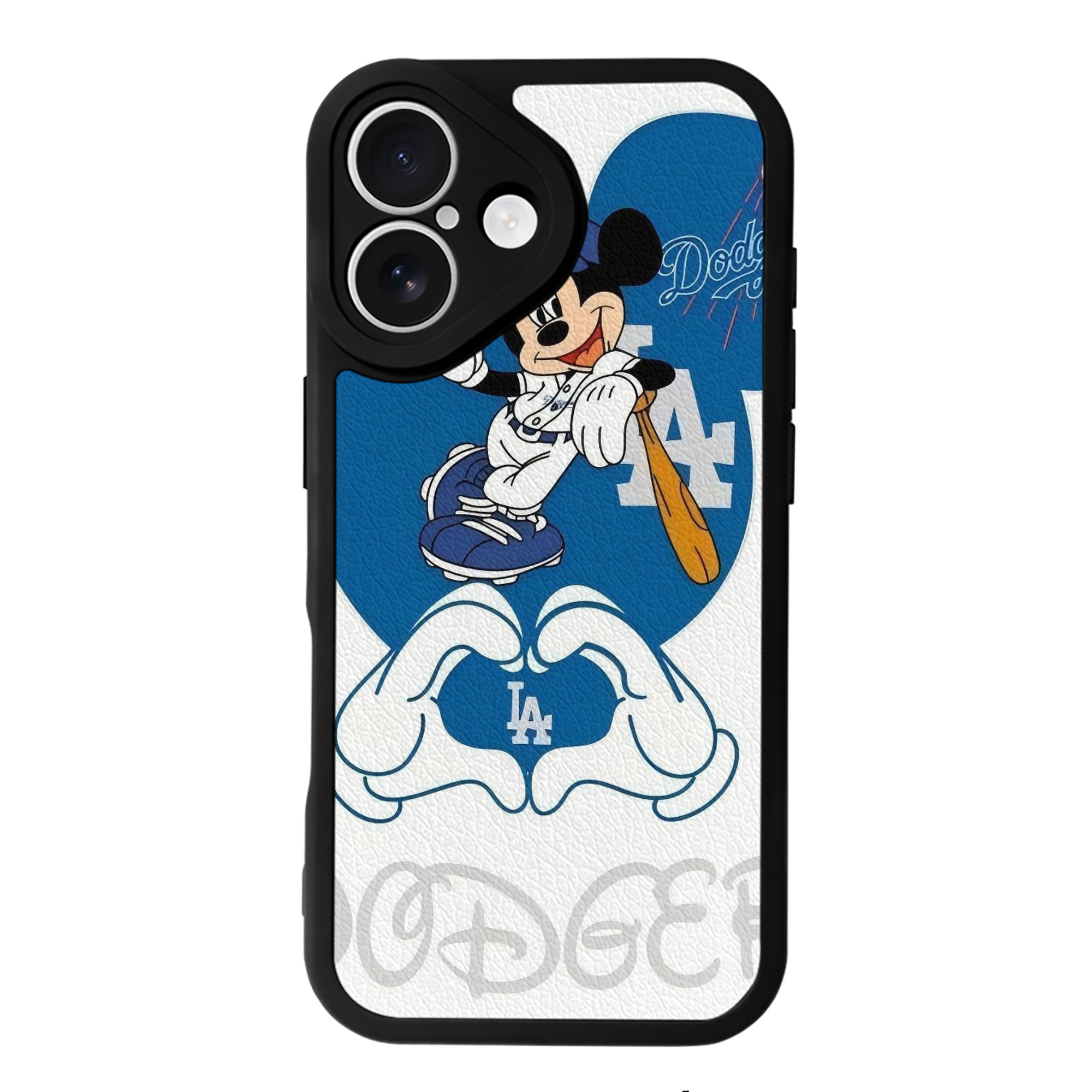  IPhone 16 Silicone Leather Case – UV Print, Lambskin Texture – Perfect Fit, Wireless Charging Compatible, Scratch Resistant, Precise Cutouts – Stylish Protection For IPhone 16